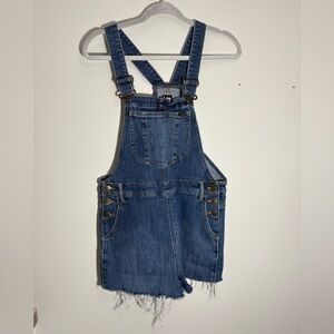 Lee Blue Denim Overalls